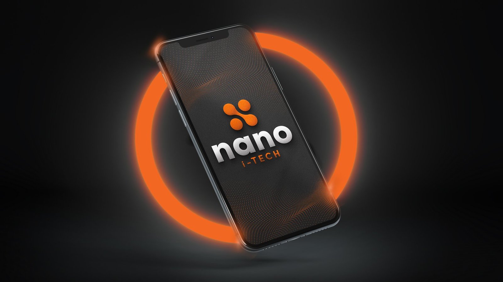 Mockup showcasing Logo Design for Nano