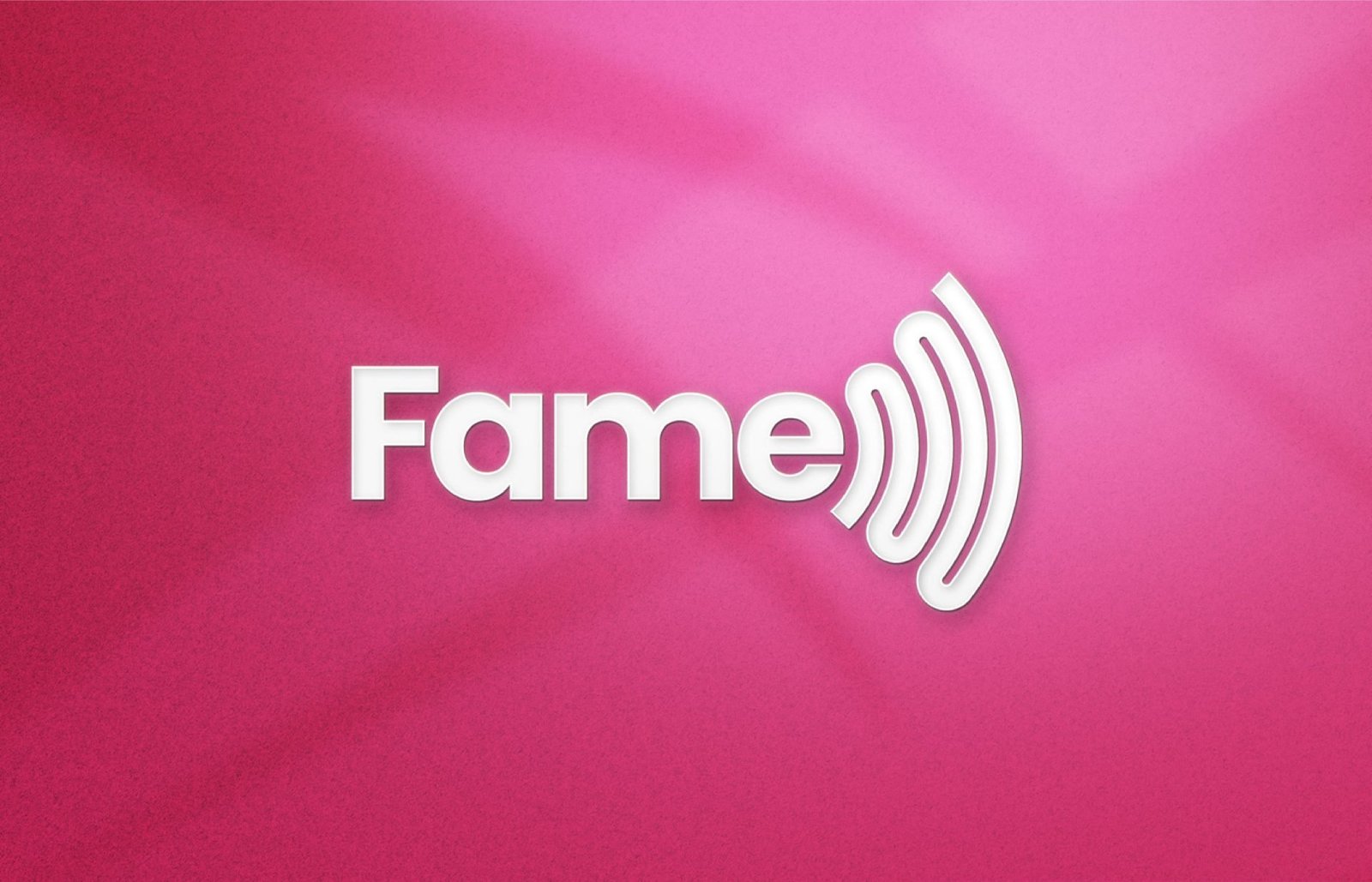 Brand Design & social media design project for Fame, podcasting communication agency specialized in B2B marketing - LOGO DESIGN